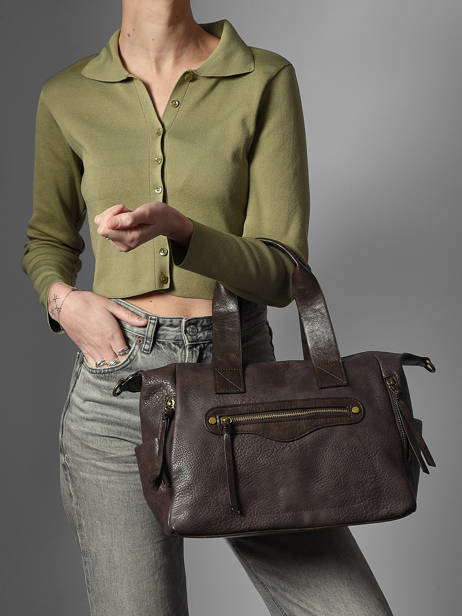 Handbag Wt Becolore Miniprix Brown wt becolore 6511 other view 1