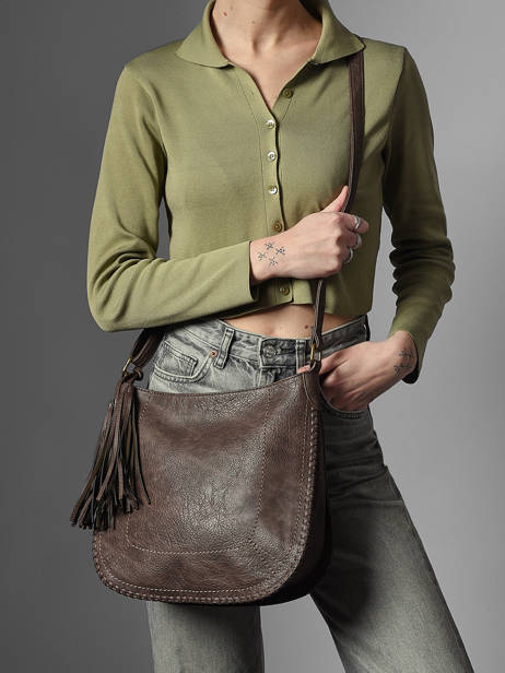 Sac Bandoulière Wt Tresse Miniprix Marron wt tresse 27613 vue secondaire 1