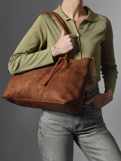 Sac Porté épaule Wt Velvet Miniprix Marron wt velvet R2024 vue secondaire 1