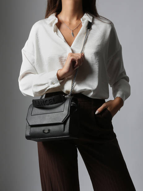 Sac à Main M Ninon Cuir Lancel Noir ninon A09222 vue secondaire 1