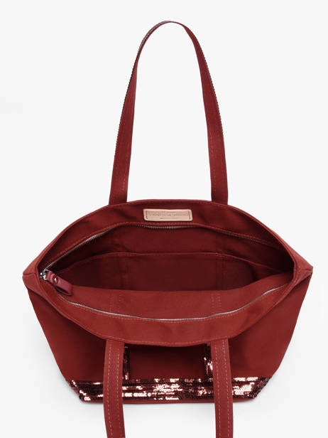 Satchel Cabas Cotton Vanessa bruno Red cabas 1V40378 other view 1