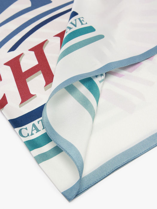 Longchamp Soie gots Scarf Multicolor