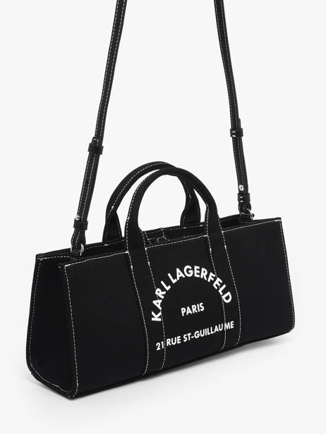 East-west Rsg Magazine Tote Karl lagerfeld Black rsg B1W50014 other view 1