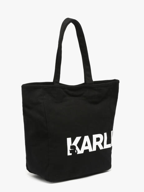Shoulder Bag K Essential Cotton Karl lagerfeld Black k essential B1W50050 other view 1
