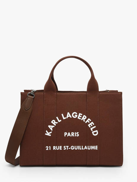 Small Tote Bag Rsg Cotton Karl lagerfeld Brown rsg A1W50010