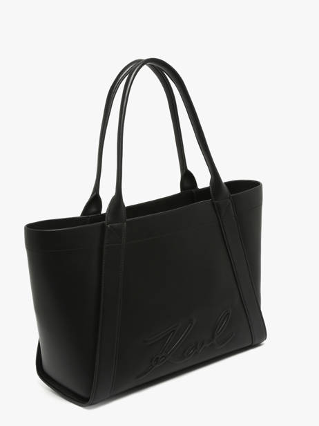 Sac Porté épaule K/ville Cuir Karl lagerfeld Noir k ville B1W30066 vue secondaire 1