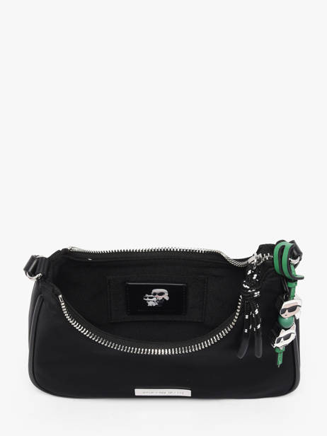 Shoulder Bag K Ikon Recycled Polyester Karl lagerfeld Black k ikon B1W32068 other view 2