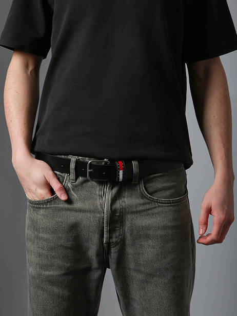 Belt Tommy hilfiger Black ryan AM13688 other view 1