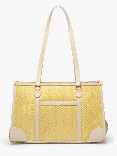 Sac Porté épaule Capri Hexagona Jaune capri 4020264 vue secondaire 4