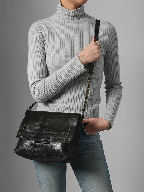 Shoulder Bag Felizia Leather Pieces Black felizia 17116819 other view 1