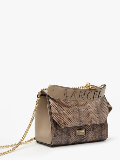 Small Ninon Ayers Crossbody Bag Lancel Brown ninon A14013 other view 2