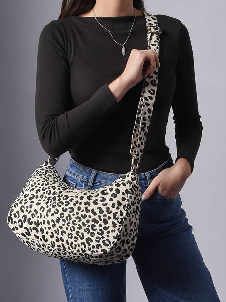 Shoulder Bag Leopard Hindbag Beige leopard LE other view 1