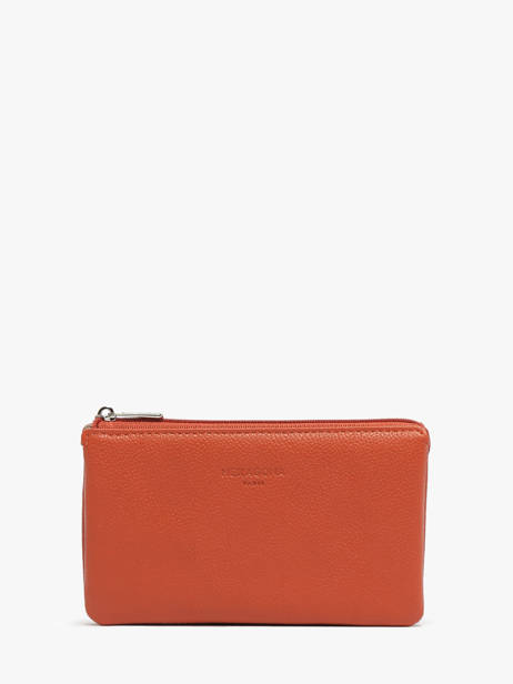 Coin Purse Confort Leather Hexagona Orange confort 468321
