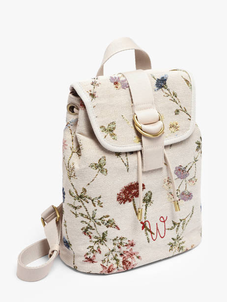 Crossbody Bag Woomen Beige alocasia WALO03 other view 2