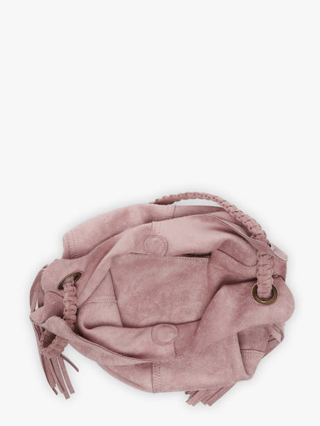 Sac Porté épaule Maranta Velours Woomen Rose maranta WMAT11 vue secondaire 2