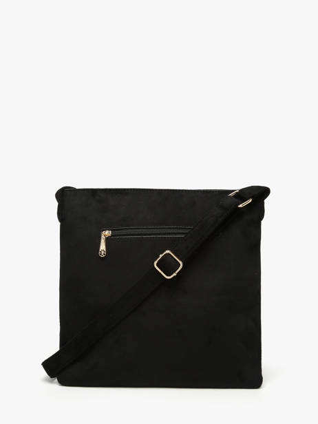 Shoulder Bag Velvet Studs Miniprix Black velvet studs JC53004 other view 2