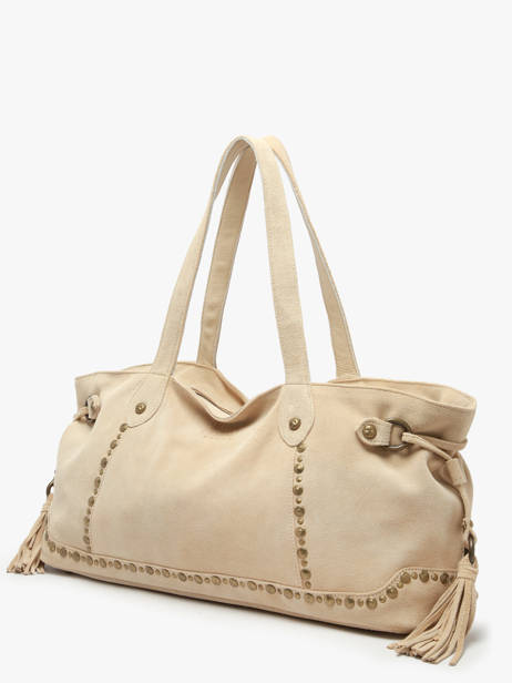 Shoulder Bag Houston Leather Basilic pepper Beige houston BHOU80 other view 1