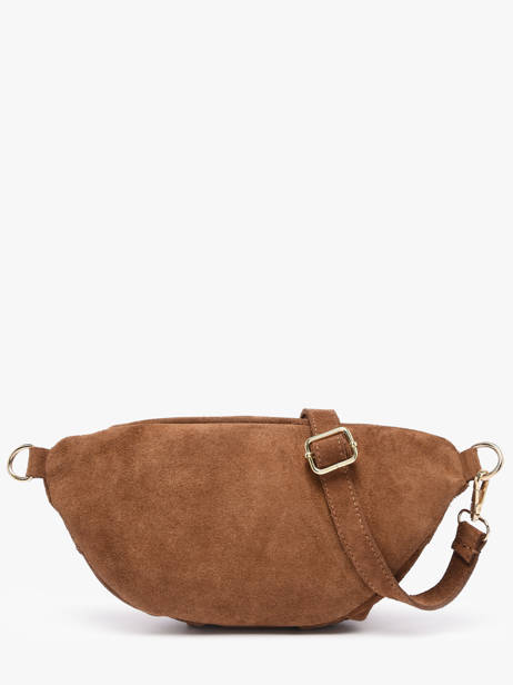 Belt Bag Leather Milano Brown velvet VE24119O other view 4