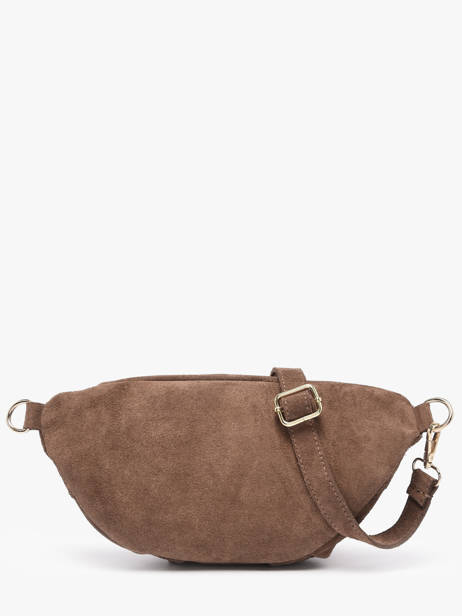 Belt Bag Leather Milano Beige velvet VE24119O other view 4