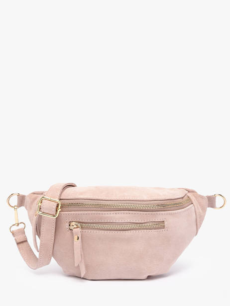 Belt Bag Leather Milano Pink velvet VE24119O