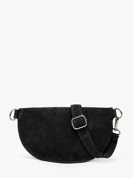 Belt Bag Leather Milano Black velvet VE25111 other view 4