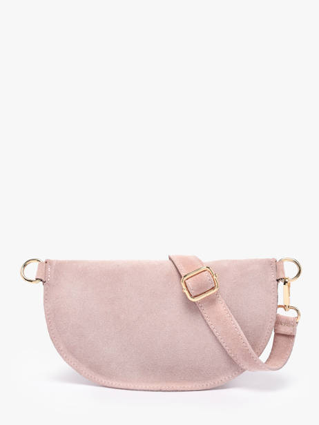 Belt Bag Leather Milano Pink velvet VE25111 other view 4