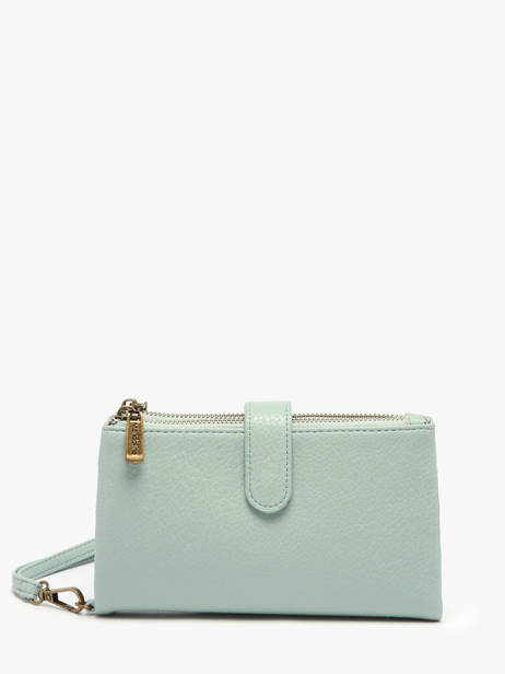 Portefeuille Porte-monnaie Soft Mandoline Bleu soft 195