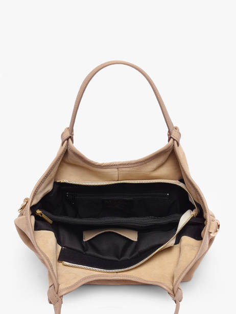 Shoulder Bag Velvet Caviar Leather Milano Beige velvet caviar VC241111 other view 2