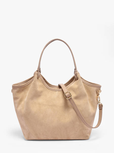 Shoulder Bag Velvet Caviar Leather Milano Beige velvet caviar VC241111 other view 3