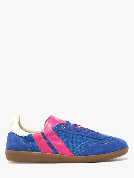 Sneakers In Leather Caval Blue women BAPULS60