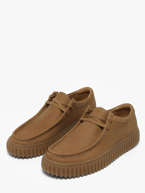 Derby Shoes In Leather Clarks Brown men 26186161 other view 1