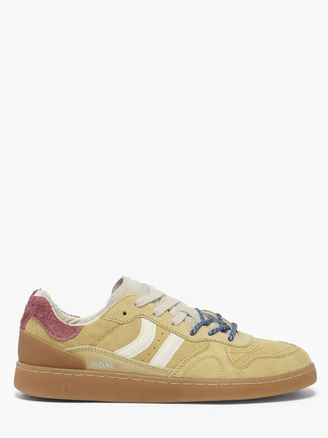 Sneakers In Leather Coolway Yellow men 8693817