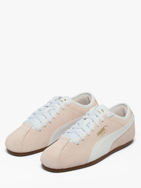 Sneakers In Leather Puma Pink women 40445601 other view 1