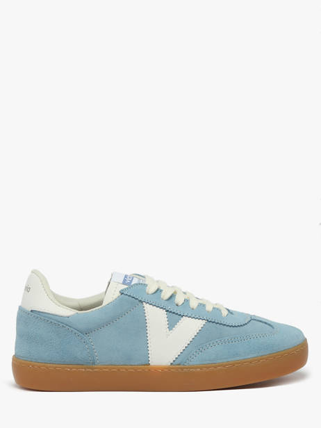 Sneakers In Leather Victoria Blue women 1126212