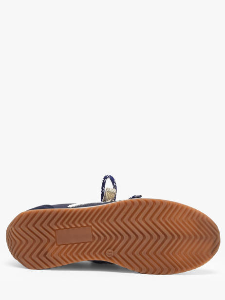 Sneakers In Leather Semerdjian Blue women JUNED482 other view 4