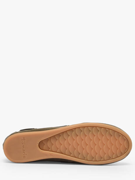 Boat Shoes In Leather Tamaris Green women 44 other view 4