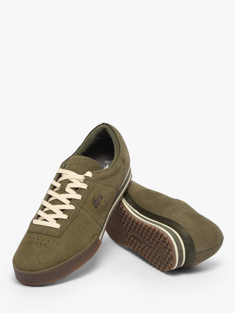 Sneakers In Leather Lacoste Green men 1SMA0067 other view 2