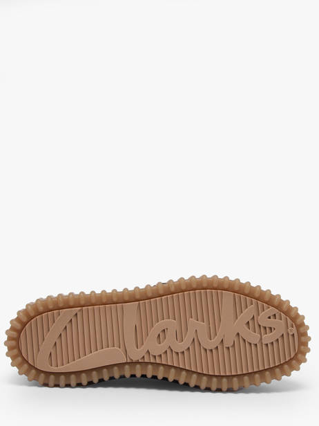 Platform Boat Shoes In Leather Clarks Brown women 26186647 other view 4