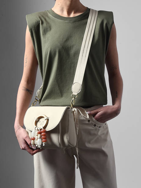 Shoulder Bag Camomille Pearl Woomen Beige camomille pearl WCAE06 other view 1