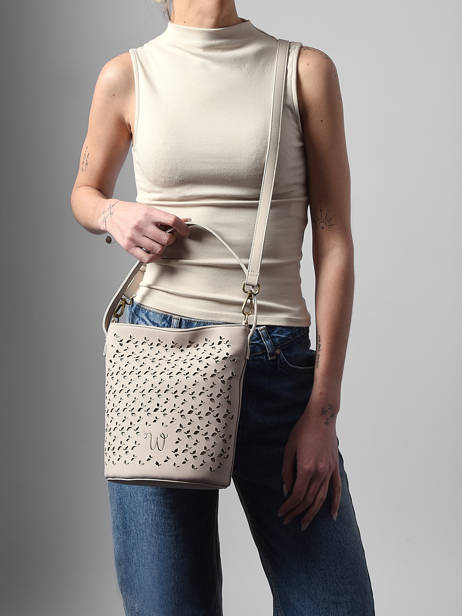 Crossbody Bag Zamia Woomen Beige zamia WZAM01 other view 2