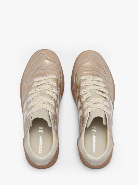 Sneakers In Leather Coolway Pink women 7653403 other view 3