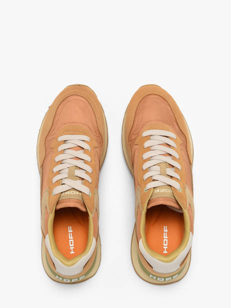 Sneakers In Leather Hoff Orange men 12602009 other view 3