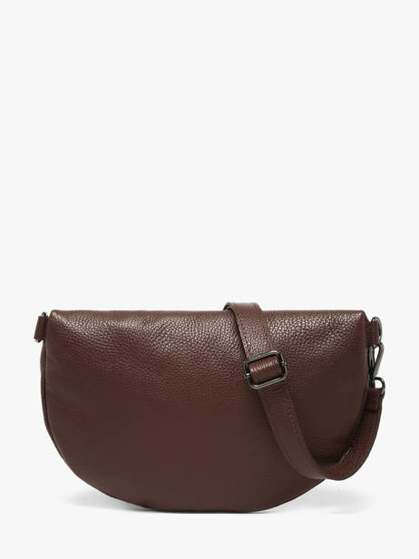 Sac Banane Caviar Cuir Milano Marron caviar CA21123 vue secondaire 4