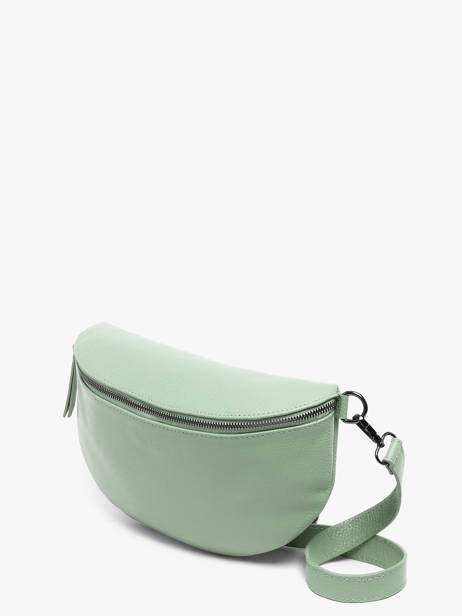 Sac Banane Caviar Cuir Milano Vert caviar CA21123 vue secondaire 2