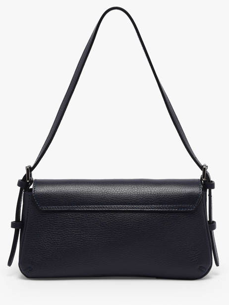Sac Porté épaule Caviar Cuir Milano Bleu caviar CA25111 vue secondaire 4