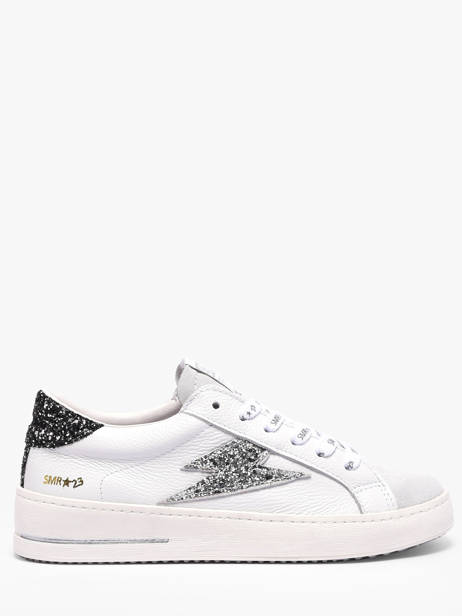 Sneakers In Leather Semerdjian White women MAYAC782