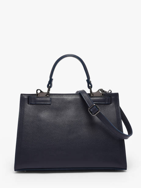 Sac Porté Main Caviar Milano Blue caviar CA25116 other view 4