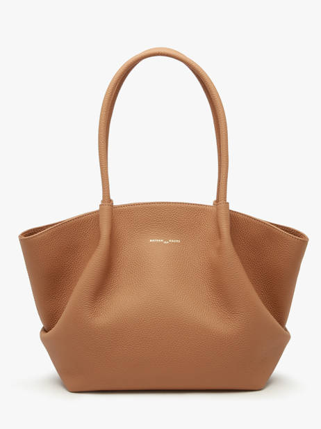 Leather Galatée Shoulder Bag Nathan baume Brown nymphea 3 other view 3