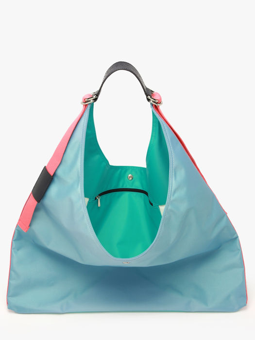 Longchamp Re-play nylon Besaces Bleu