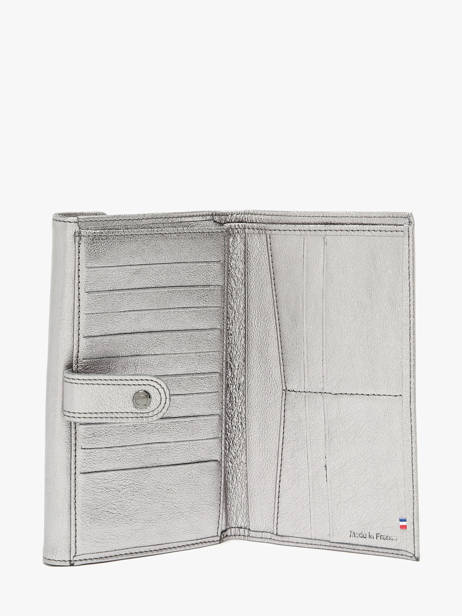 Continental Wallet Etincelle Irisee Leather Etrier Silver etincelle irisee EETI904 other view 1